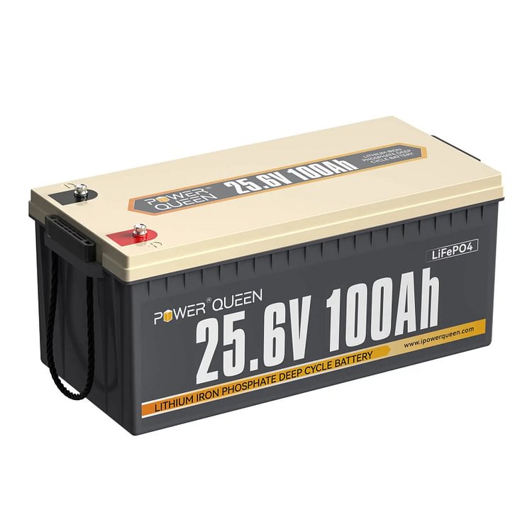 25.6V 100Ah LiFePO4 Battery, Built-in 100A BMS - Digi Marker