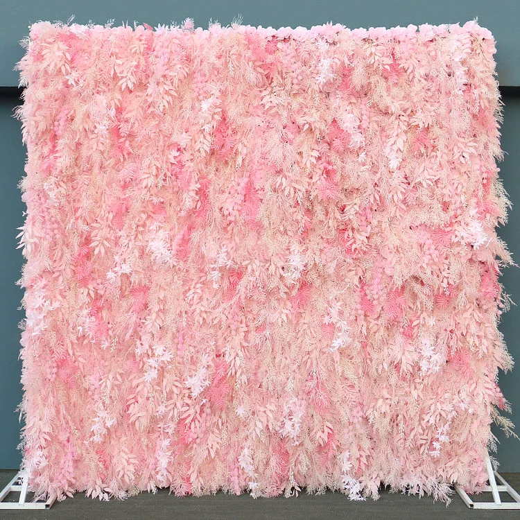 A169 A8055 5D Pink Flower Wall Wedding Backdrop Decor