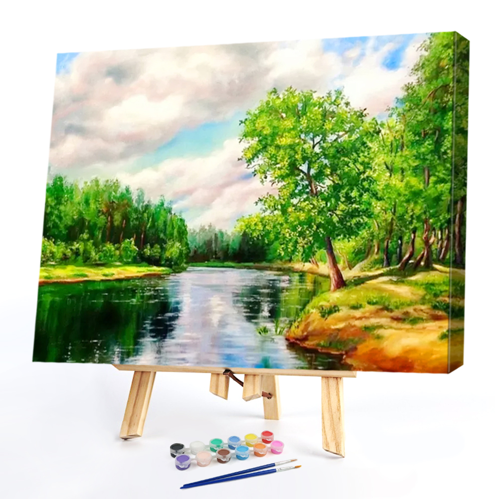 

40x50cm - Paint By Numbers Creek, 501 Original