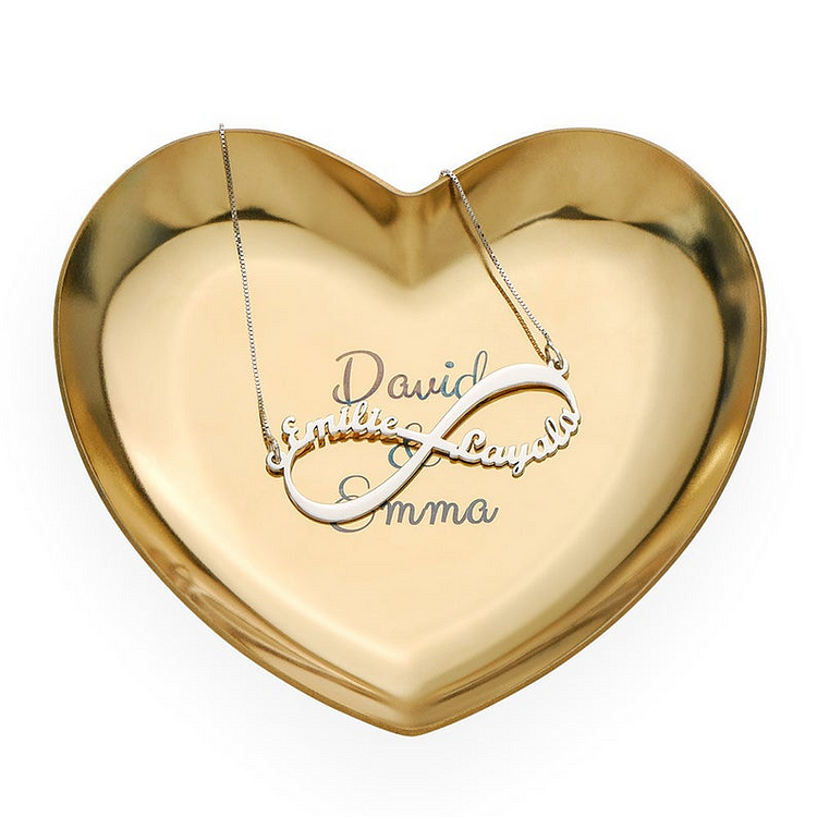 Personalized Engraved Dishes Storage Jewelry Dish Heart Shape