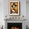 40x60cm halloween canard 5d bricolage plein exercice rond diamant peinture kit décoration intérieure