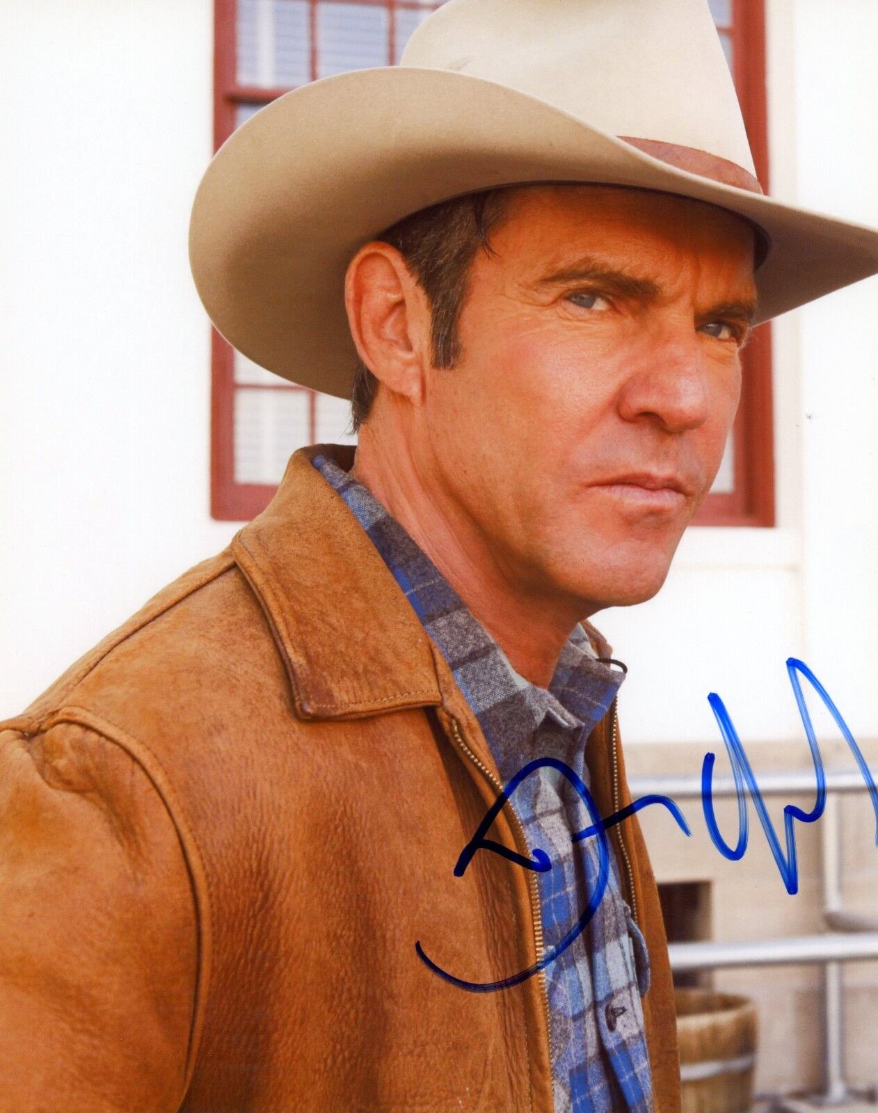 ~~ DENNIS QUAID Authentic Hand-Signed VEGAS