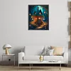 uk.everydayedeals (Limited Stock)Diamond Painting - Round AB Drills - Mushroom Room(45*55cm)
