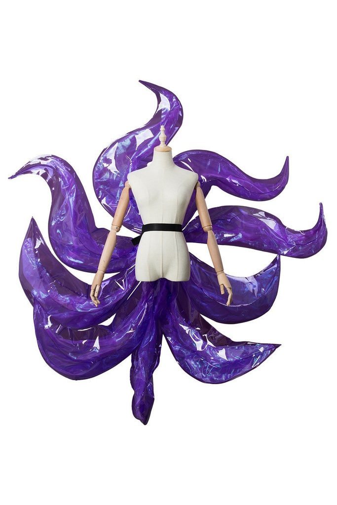 League Of Legends The Nine Tailed Fox Ahri Tails K Da Skin Cosplay Outfit