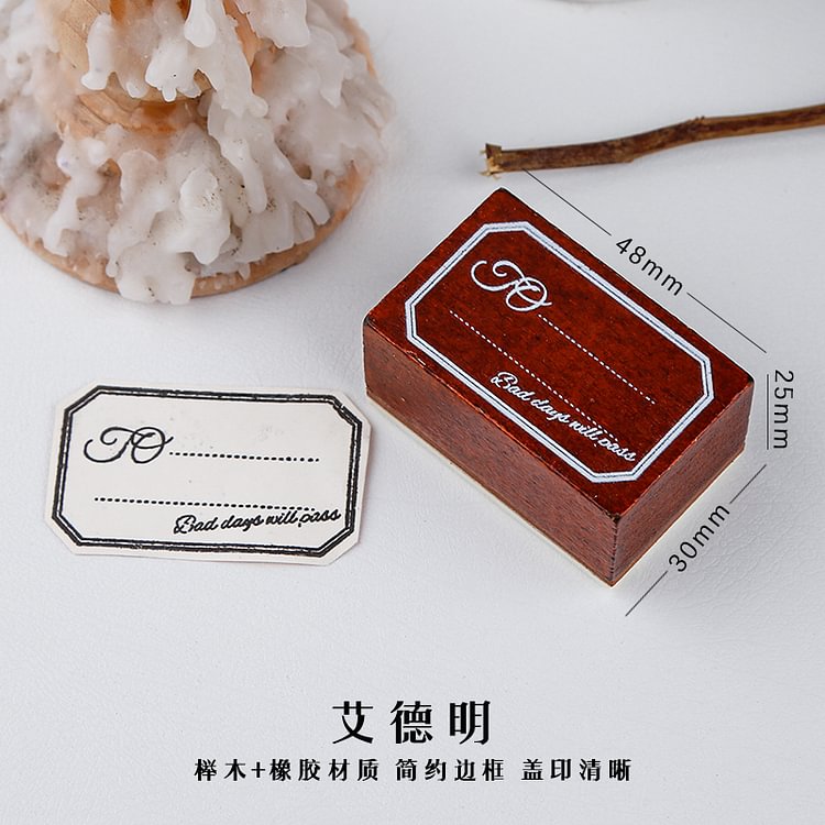 JORINALSAY Vintage label label decoration stamp frame