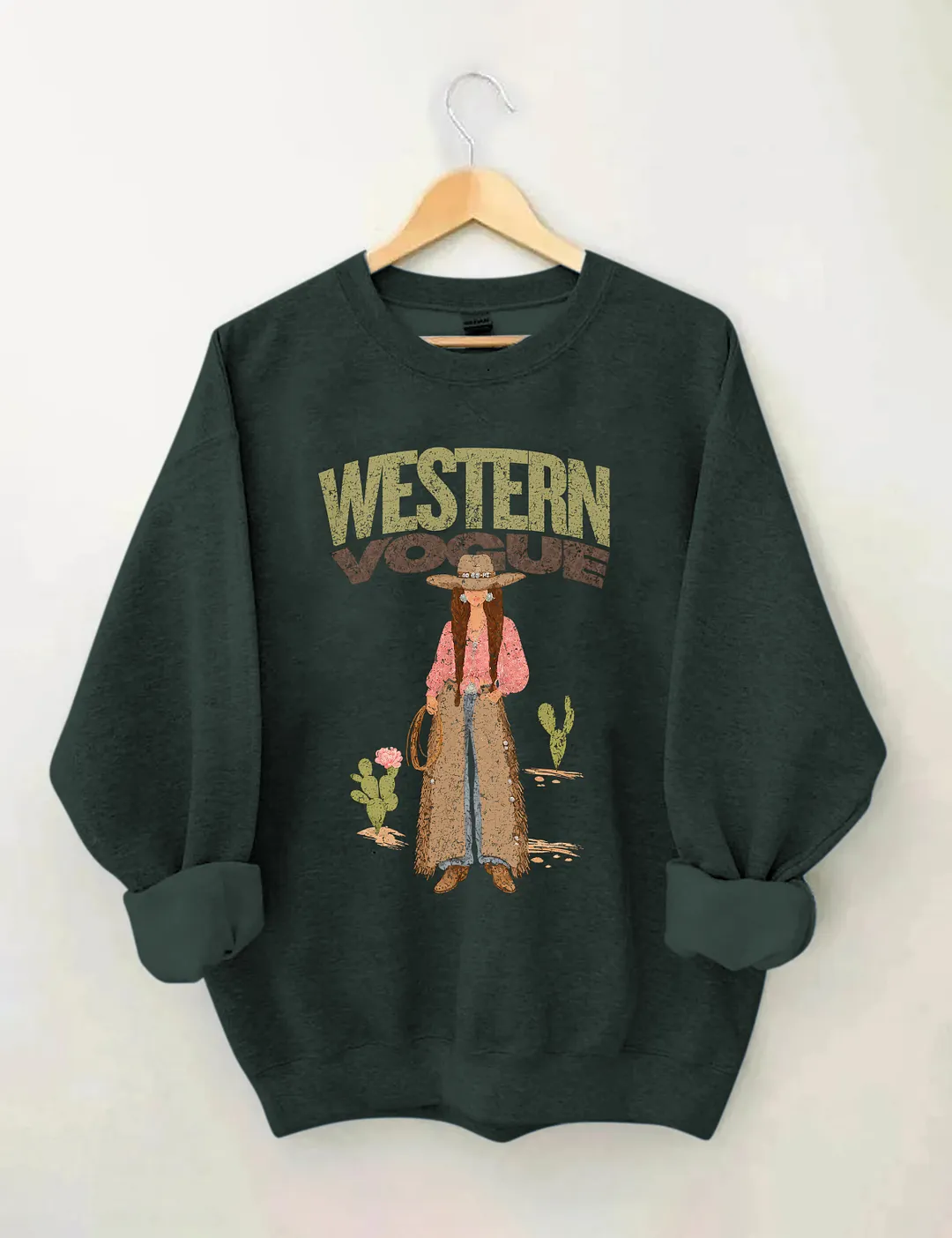 Western Cowgirl Sweatshirt