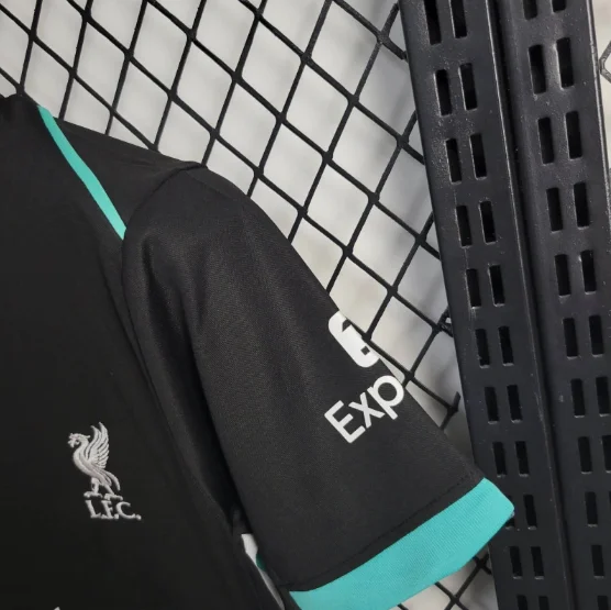 24/25 Liverpool Away Kids Kit Football Jersey Thai Quality