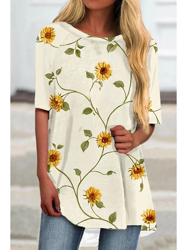 Women's Casual Short-sleeved T-shirt