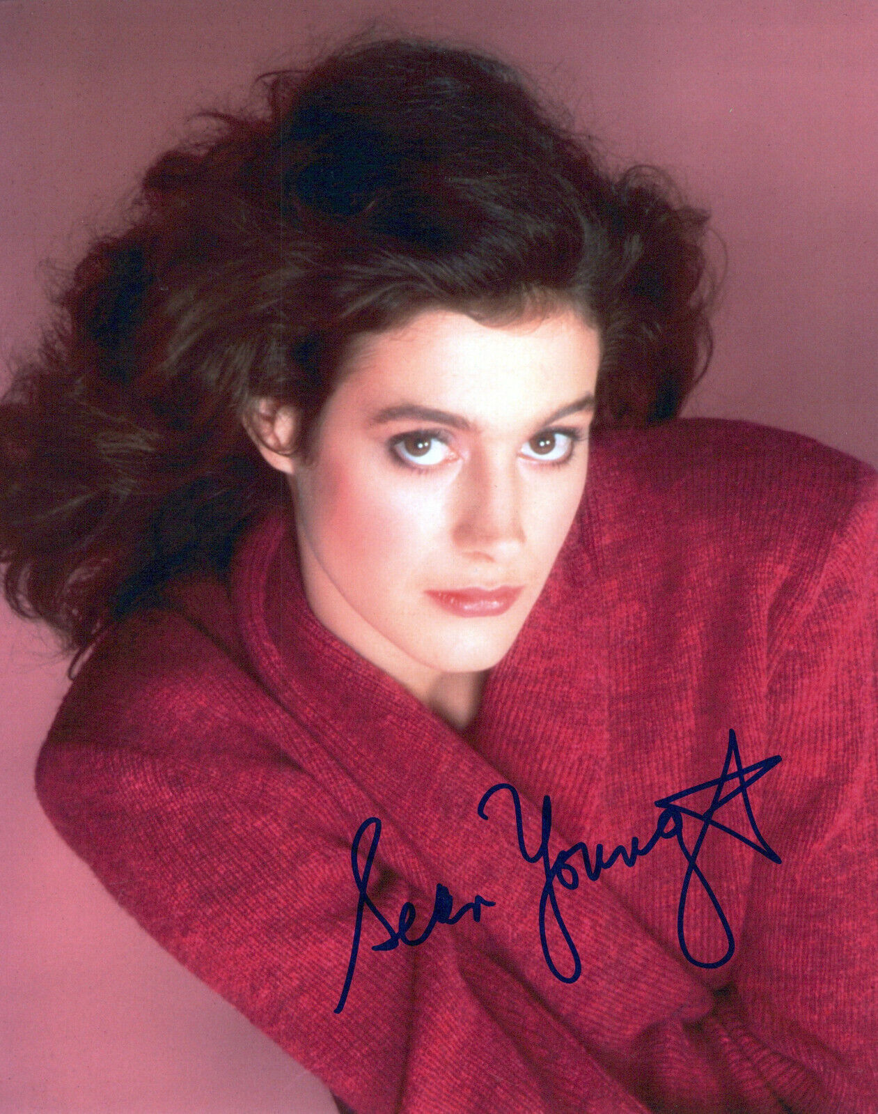 Sean Young glamour shot autographed Photo Poster painting signed 8x10 #1