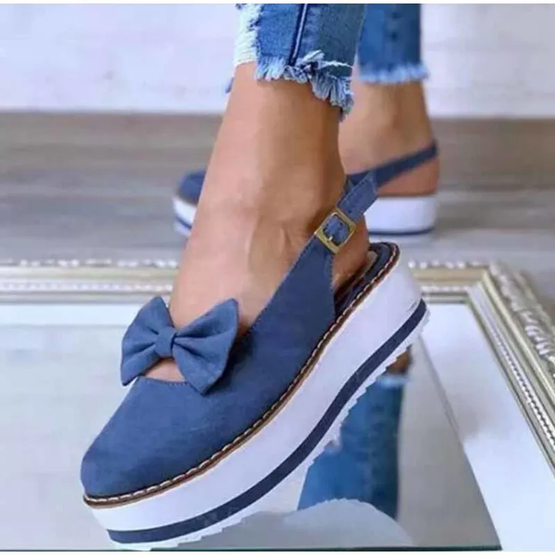 Summer Women Flat Loafer Shoes Ladies Slip On Platform Flat Shoes Female Sewing Woman Fashion Buckle Footwear 2020 Hot