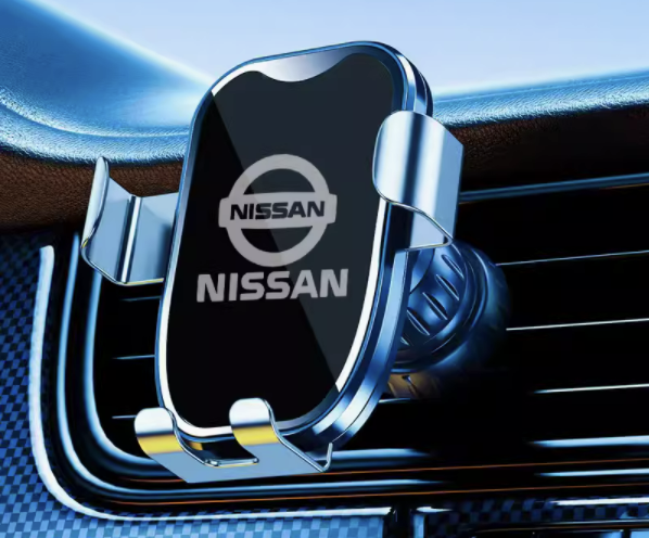 Car air outlet gravity shockproof navigation bracket