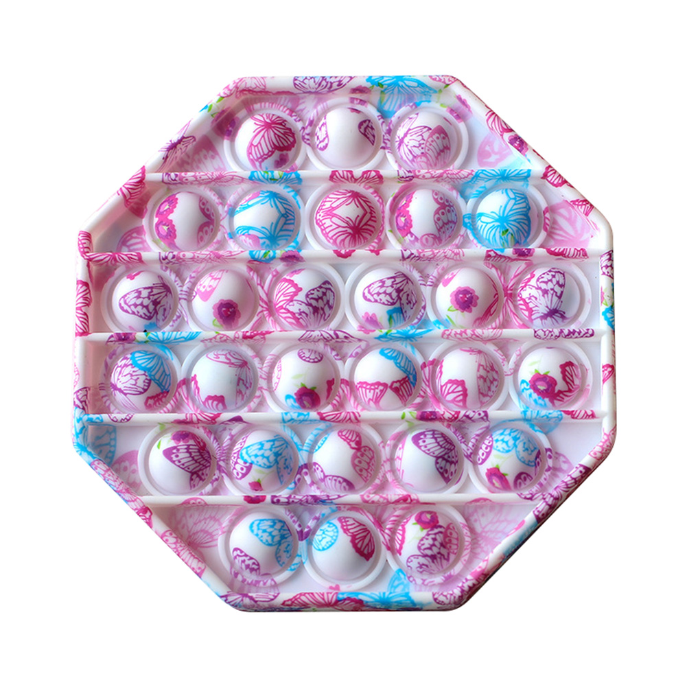 

Pink Blue Camouflage - Pop It Fidget Toy, 501 Original