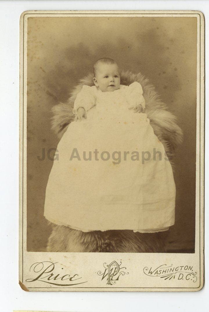 19th Century Children - 19th Century Cabinet Card Photo Poster paintinggraph - Washington, D.C.