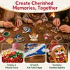 9pcs DIY Double-Sided Rhinestone Acrylic Diamond Art(Christmas gift)