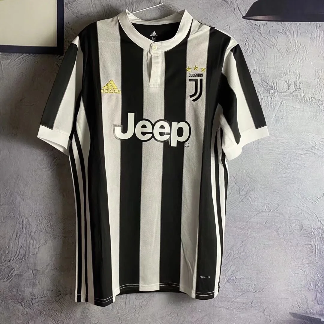 Retro Juventus 2017/2018 Home Football Shirt Thai Quality