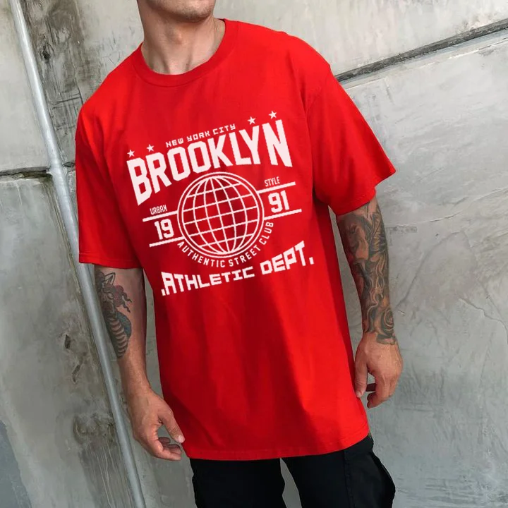 Brooklyn Oversized Short Sleeve T-Shirt