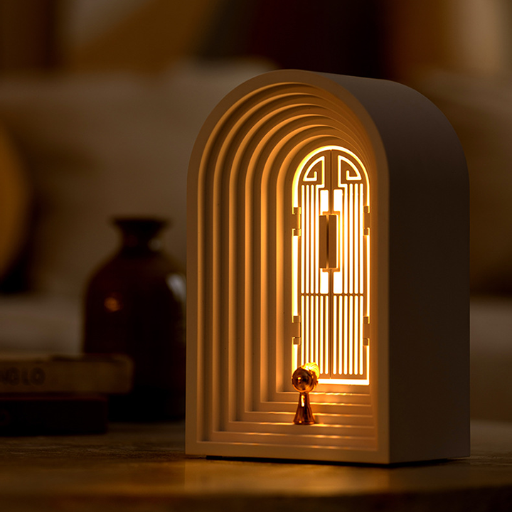 Magic Door - Nordic Dimmable Night Light With Bluetooth Speaker - Appledas
