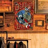 Warning Dead & Co - Vintage Metal Signs(12*16Inch) - Warning