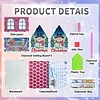 DIY Diamond Painting Special Shape Desktop Cabin Calendar Organizer Box Kit(Merry Chirstmas)