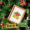 12pcs Xmas DIY Mini Square Diamond Painting Set 15x18cm