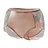 Bayuyun Women Panties Lace Flower Embroidery Female Briefs Mid Waist Elastic Soft Breathable Anti-septic Glossy Ice Silk Lady Underwear