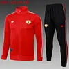 2025/2026 Manchester United Long Zipped Jacket Red Football Shirt 1:1 Thai Quality