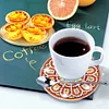 6pcs DIY Anti Slip Coasters Stackable Creative for Tabletop Protection