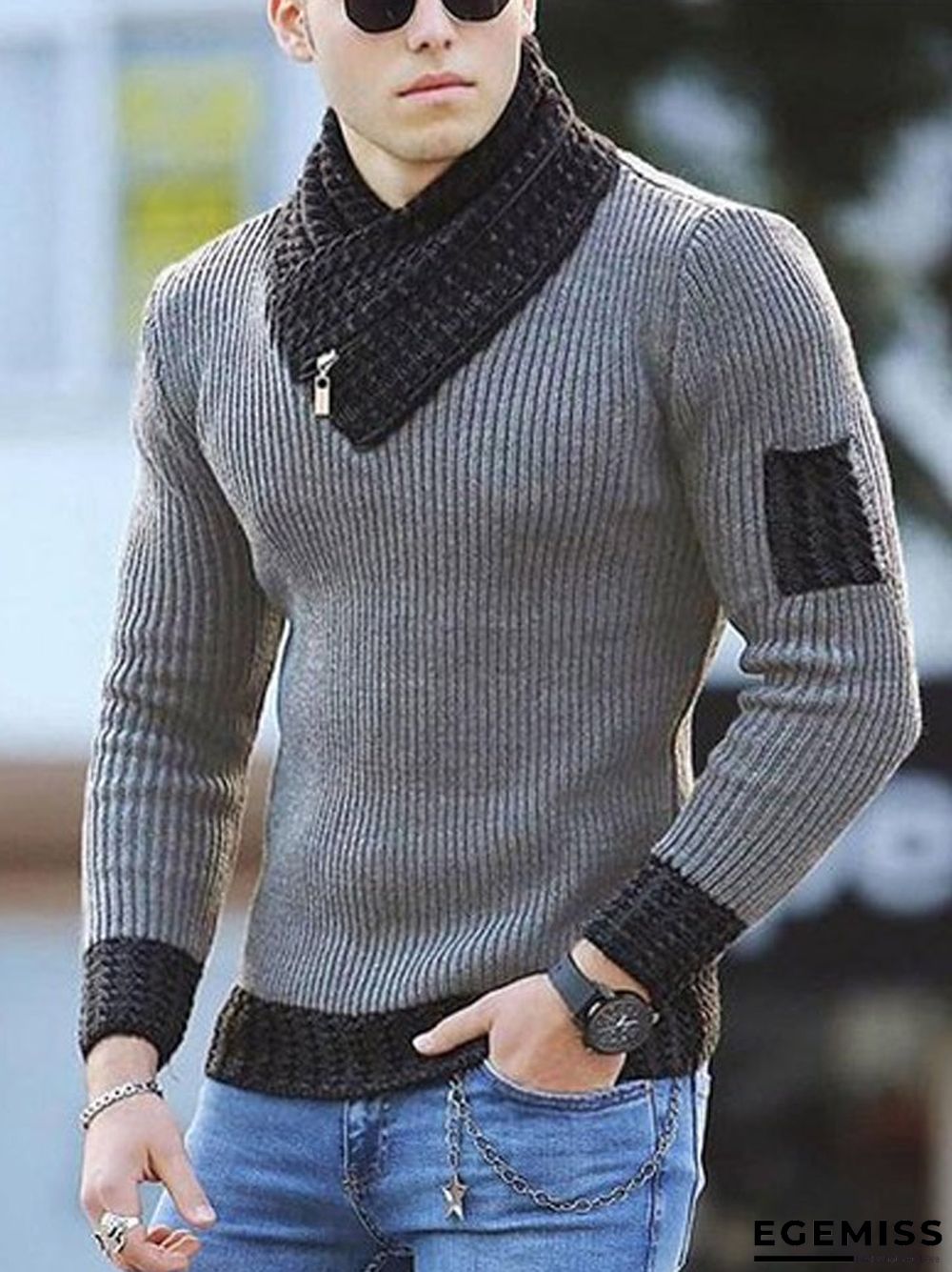Men's Casual Slim Sweater | EGEMISS