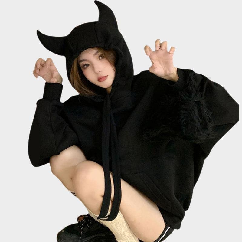 Small Devil Thick Hoodie