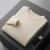 Men's New Autumn and Winter Round Neck Thickened Wool Sweater