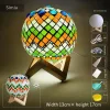 DIY Turkish Mosaic Art Light Material Package Handmade Night Lamp Design Kit