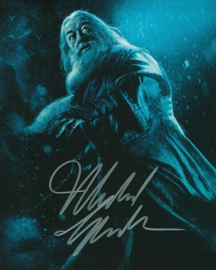 Michael Gambon Autographed Signed 8x10 Photo Poster painting ( Star Wars ) REPRINT