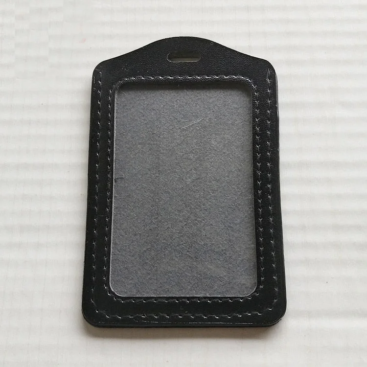 New Candy Color Card Holder Protect Cover Case Business Credit Card Work ID Card Badge Holder Office Supplies