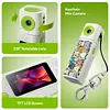 1080P 2K Digital Camera Thumb Keychain Camera 0.96 In LCD Screen HD Video Recorder 230 Rotatable Lens Portable Small Camcorder for Students Outdoor Photography