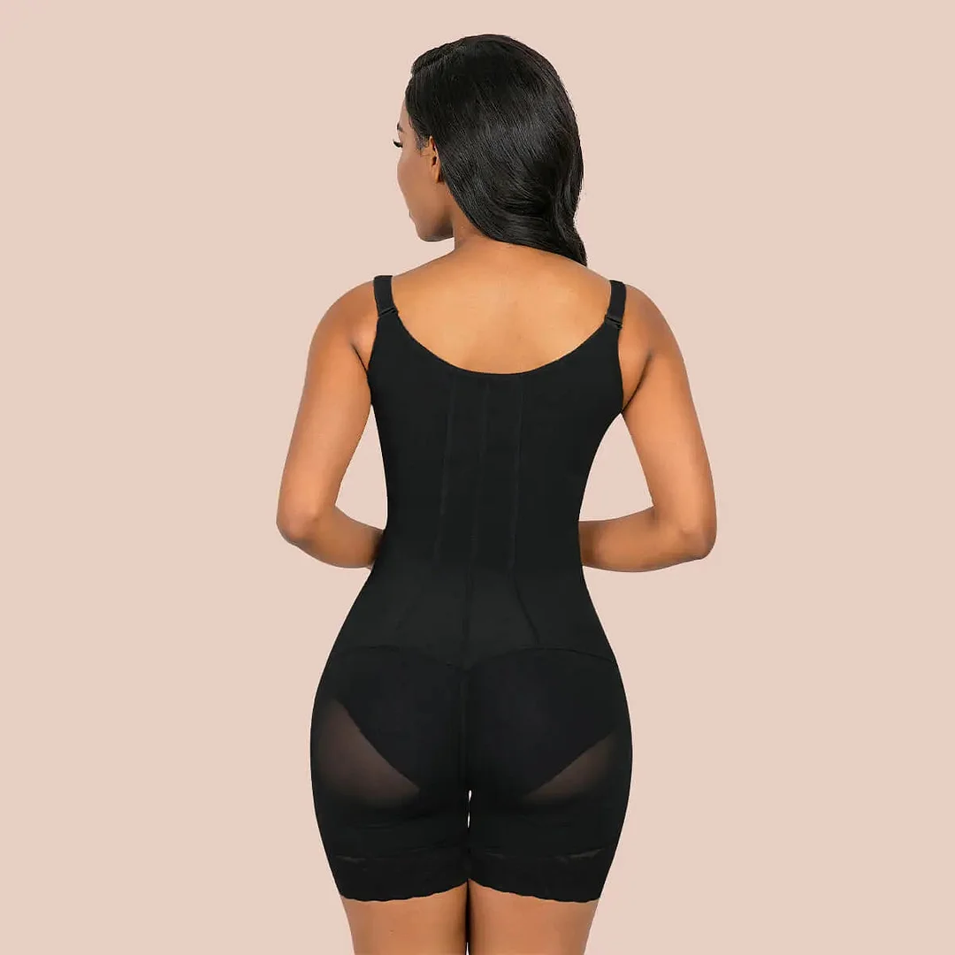  Tummy Control Shapewear Bodysuit With Zipper