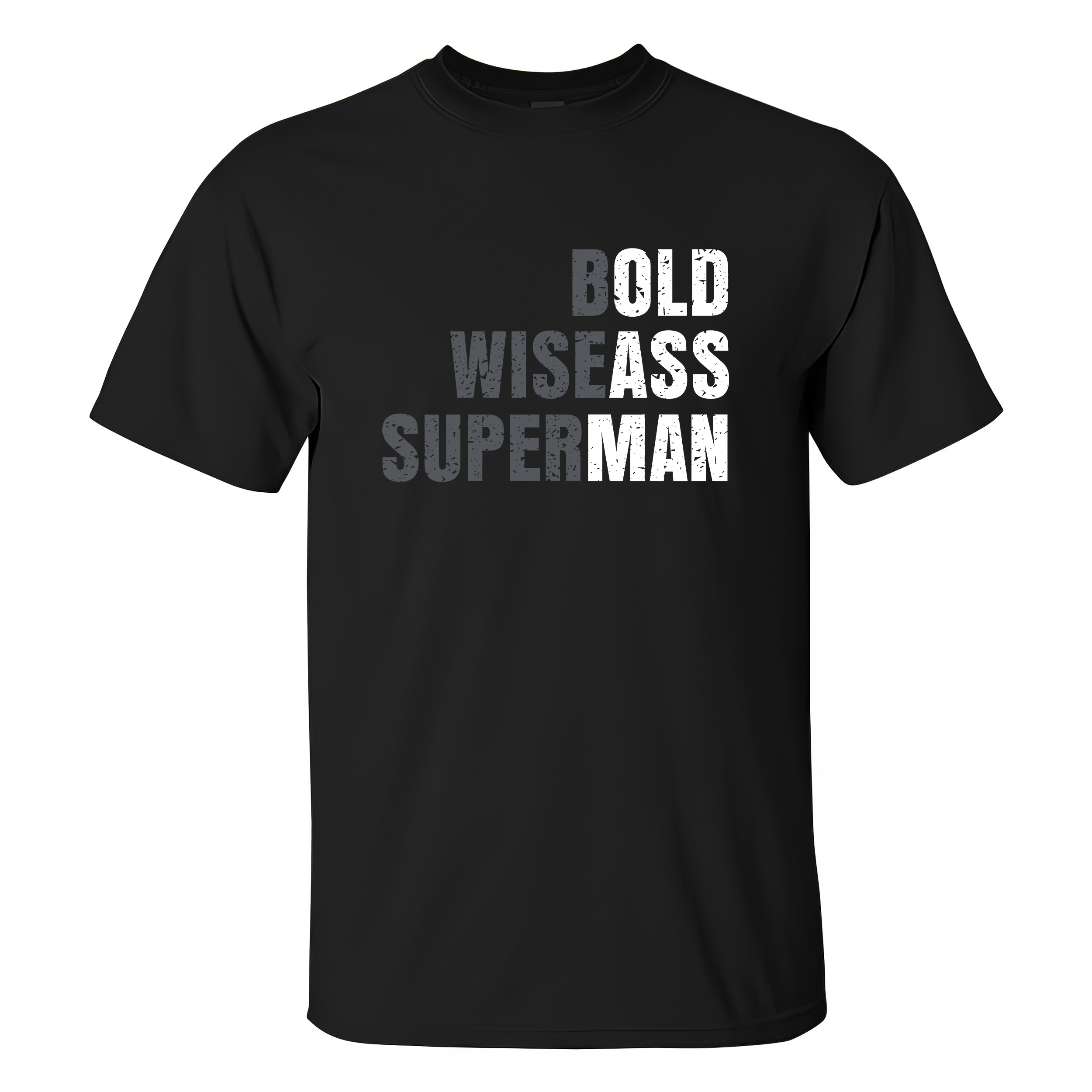 Bold Wiseass Superman T-shirt - Livereid
