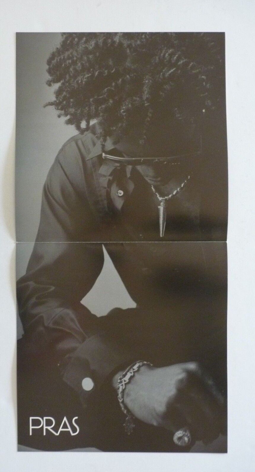 Pras Ghetto Supastar Kravitz 1998 Promo LP Record Photo Poster painting Flat 12x24 Poster