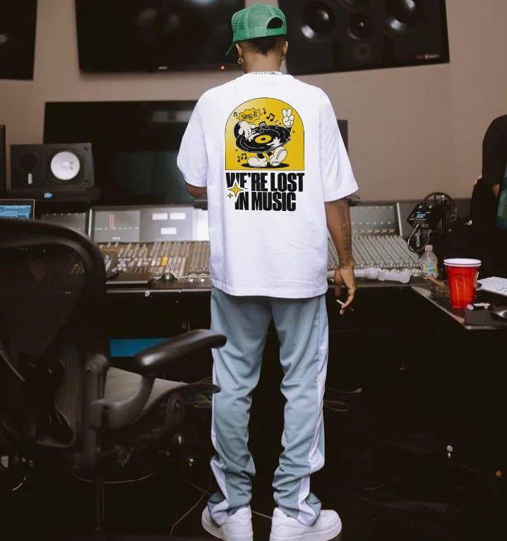 We're Lost In Music T-shirt