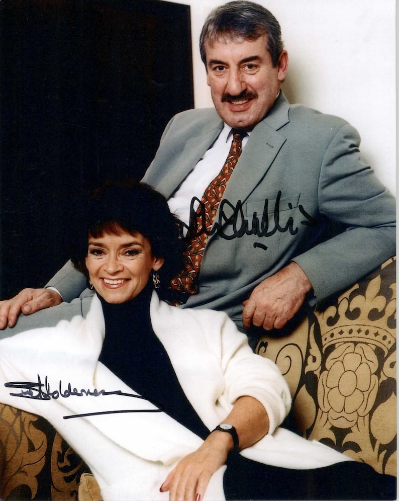 John Challis & Sue Holderness Signed Autographed Only Fools and Horses