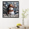Diamond Painting-DIY Full Round Drill Snowmane