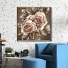 Flower  - Full Round Diamond Painting  25x25cm