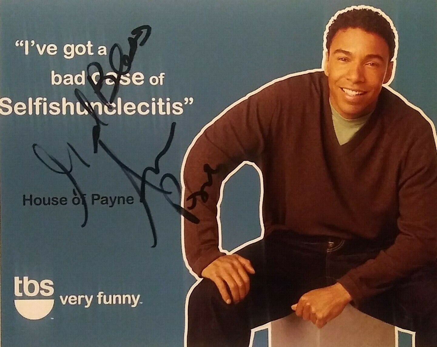 Allen Payne signed 8 x 10