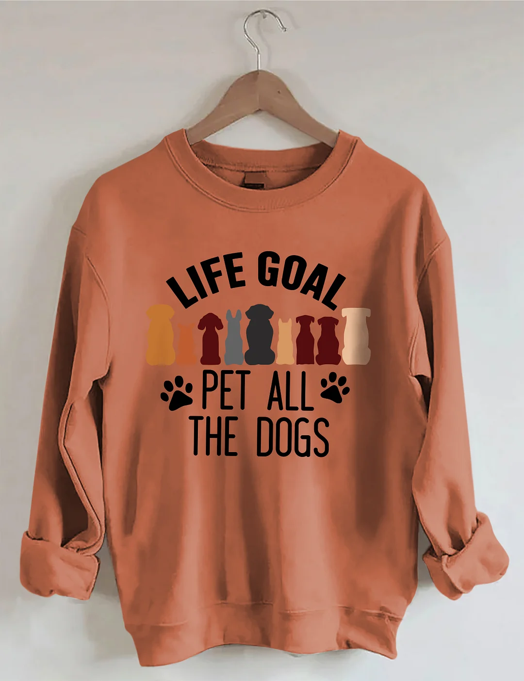 Life Goal Pet All The Dogs Sweatshirt