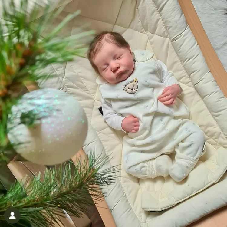 [New] 20" Sleeping Reborn Girl Cute Truly Handmade Reborn Doll Lacorn - Reborndollsshop®-Reborndollsshop®