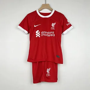 2023/2024 Liverpool Home Soccer Jersey 1:1 Thai Quality Kids Size