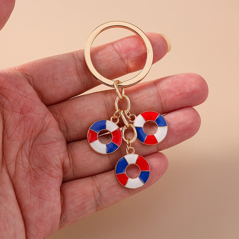 Cute Minimalist Commute Star Bell Umbrella Alloy Keychain