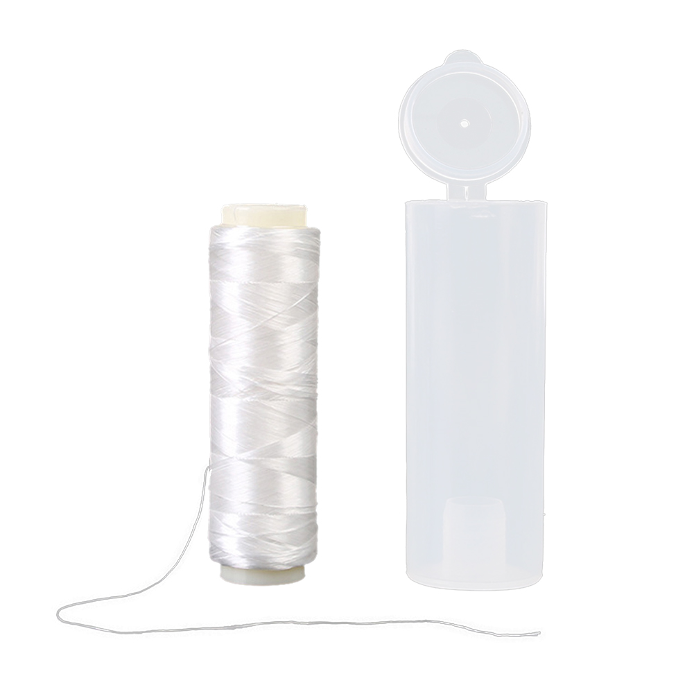 

Nylon High Tensile Elastic Thread Spool Bait Line Sea Fishing Lure Wire, 0.2mm 200m/spool, 501 Original