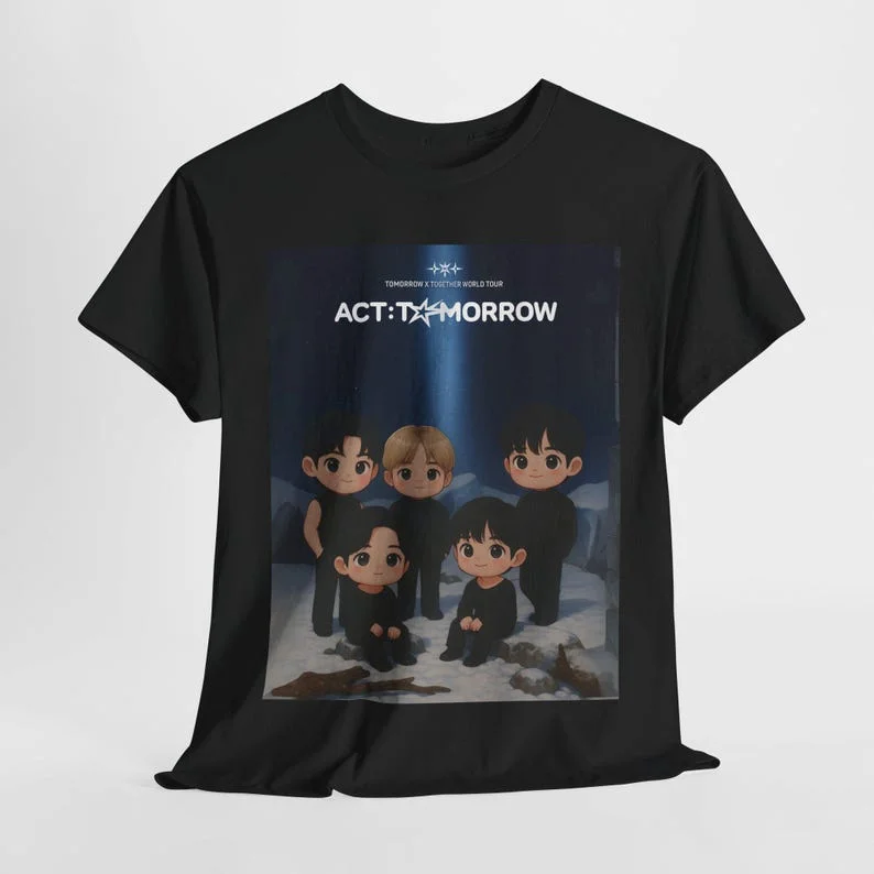 2025 Tomorrow x Together ACT Tomorrow IN US Tour Photo T-Shirt