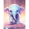 Diamond Painting-DIY Round Drill Garden Elephant