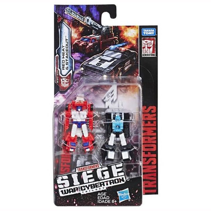 Hasbro Transformers War for Cybertron: Siege Micromaster Red Heat and Stakeout Two-Pack